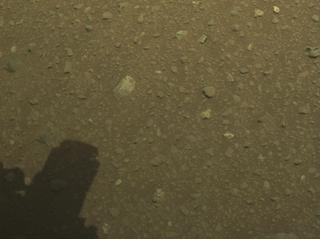 View image taken on Mars, Mars Perseverance Sol 684: Front Left Hazard Avoidance Camera (Hazcam)