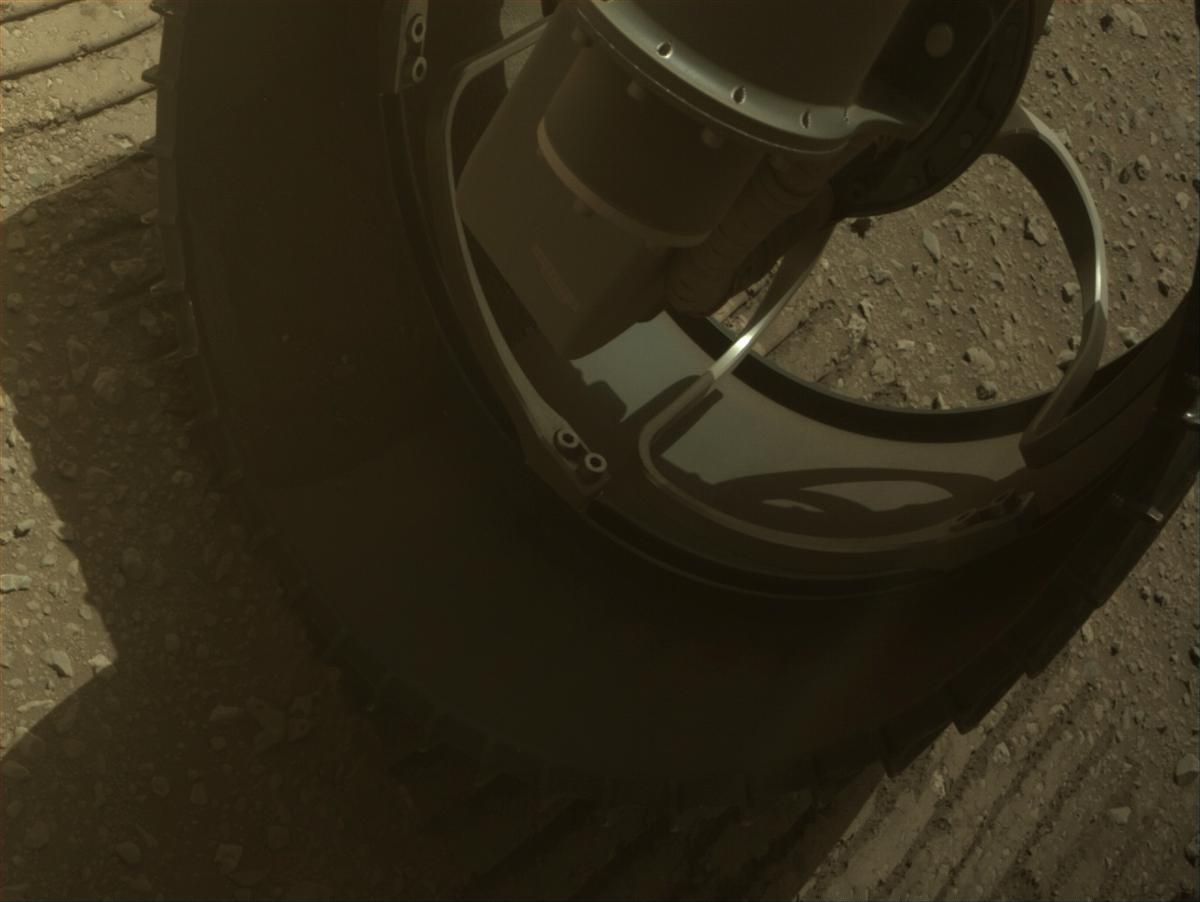 This image was taken by FRONT_HAZCAM_RIGHT_A onboard NASA's Mars rover Perseverance on Sol 684