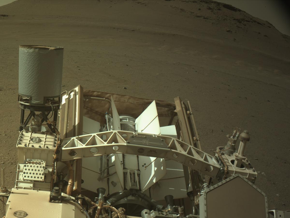 This image was taken by NAVCAM_RIGHT onboard NASA's Mars rover Perseverance on Sol 684