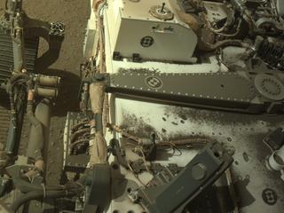 View image taken on Mars, Mars Perseverance Sol 686: Left Navigation Camera (Navcam)