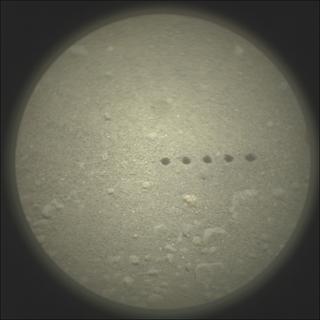 View image taken on Mars, Mars Perseverance Sol 687: SuperCam Camera