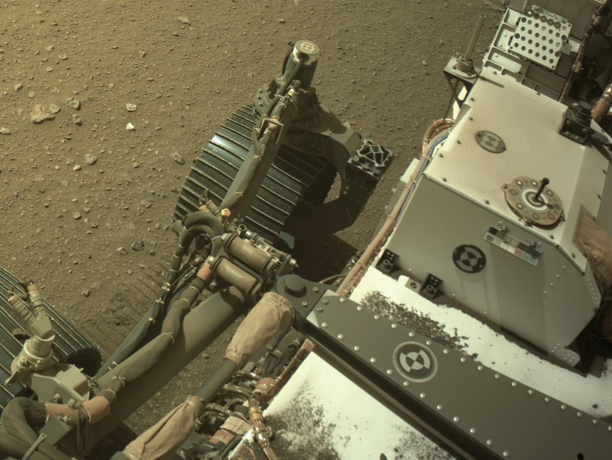 This image was taken by NAVCAM_RIGHT onboard NASA's Mars rover Perseverance on Sol 688