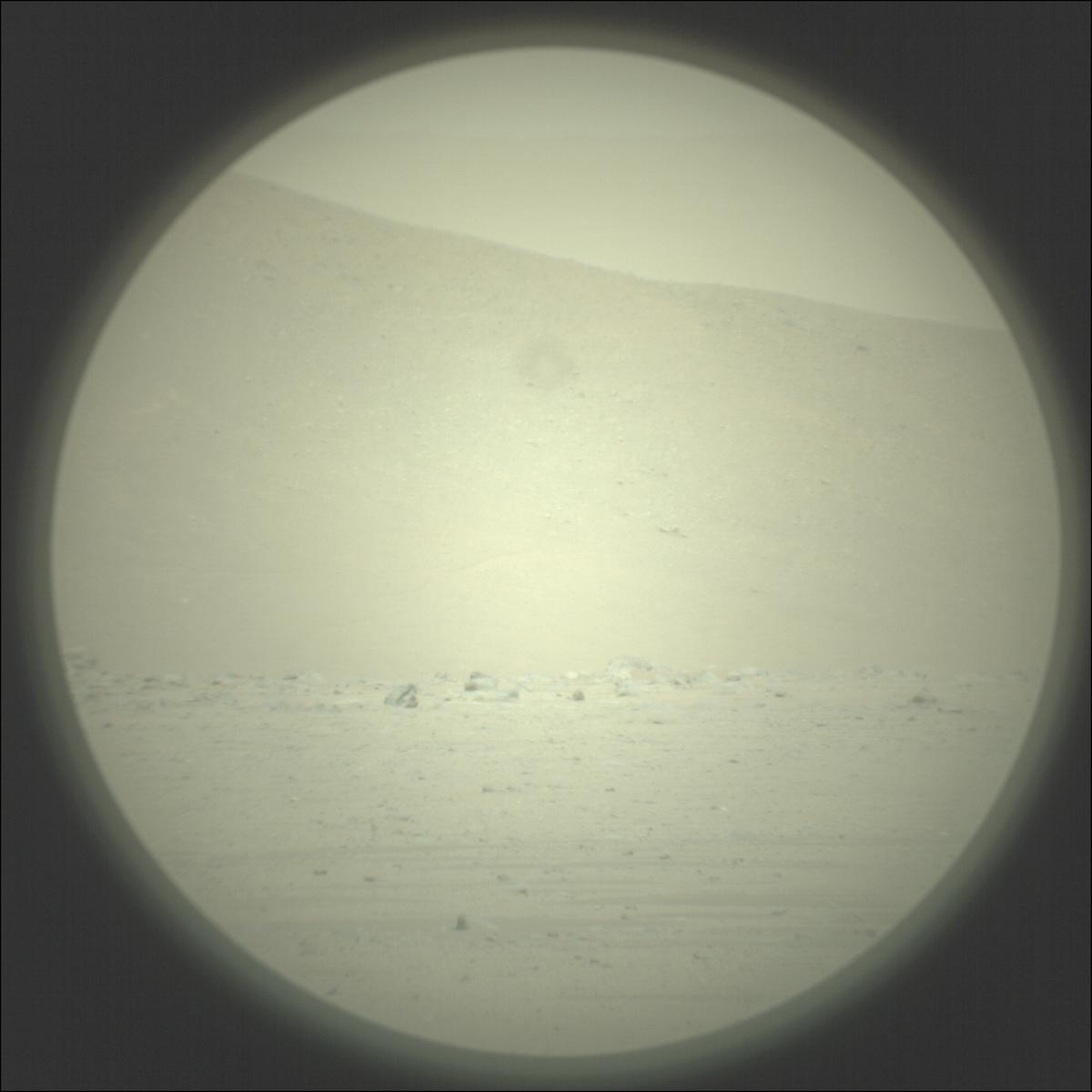 This image was taken by SUPERCAM_RMI onboard NASA's Mars rover Perseverance on Sol 689
