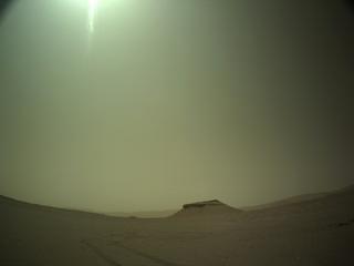View image taken on Mars, Mars Perseverance Sol 690: Left Navigation Camera (Navcam)