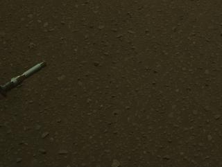 View image taken on Mars, Mars Perseverance Sol 693: Front Right Hazard Avoidance Camera (Hazcam)