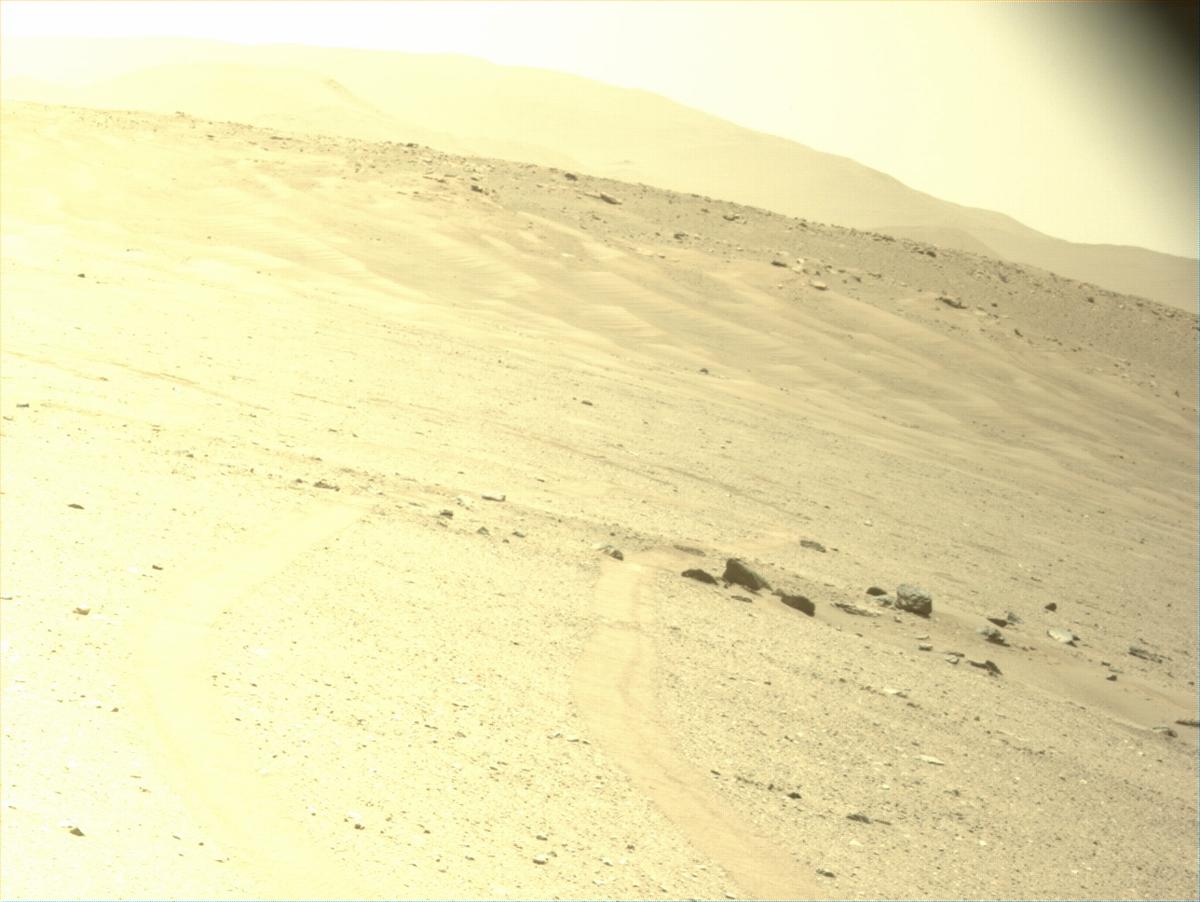 This image was taken by NAVCAM_LEFT onboard NASA's Mars rover Perseverance on Sol 693