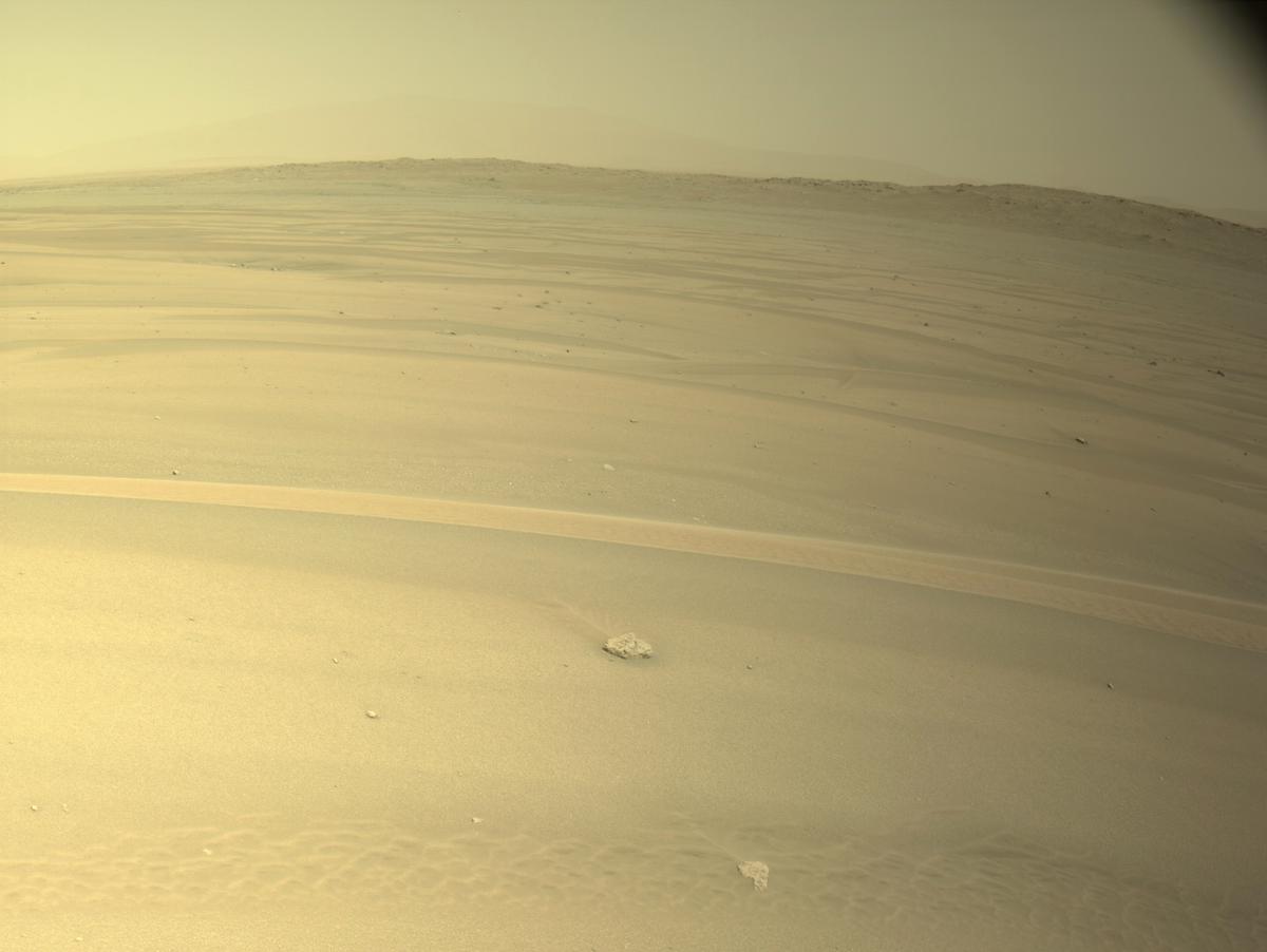 This image was taken by NAVCAM_LEFT onboard NASA's Mars rover Perseverance on Sol 694