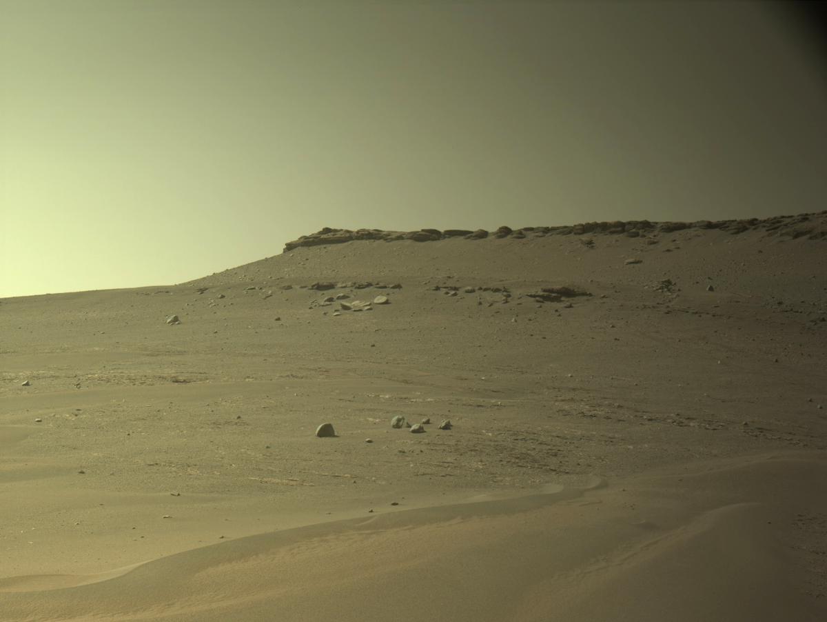 This image was taken by NAVCAM_LEFT onboard NASA's Mars rover Perseverance on Sol 694
