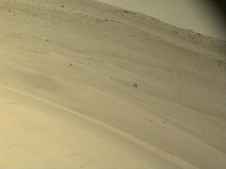 View image taken on Mars, Mars Perseverance Sol 694: Right Navigation Camera (Navcam)