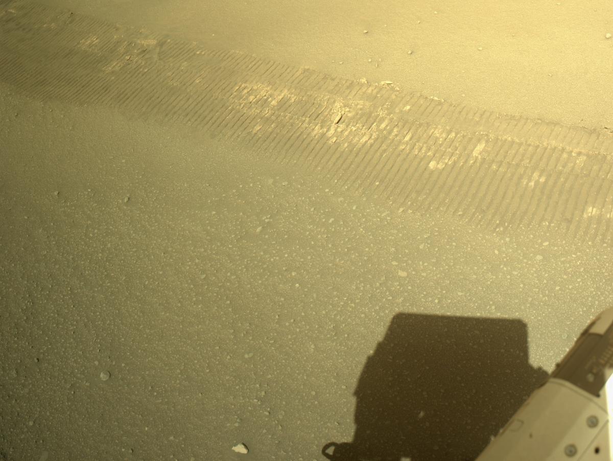 This image was taken by NAVCAM_RIGHT onboard NASA's Mars rover Perseverance on Sol 694