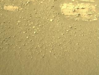 View image taken on Mars, Mars Perseverance Sol 695: Front Right Hazard Avoidance Camera (Hazcam)