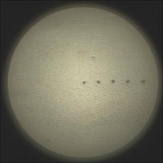 View image taken on Mars, Mars Perseverance Sol 695: SuperCam Camera