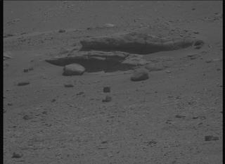 View image taken on Mars, Mars Perseverance Sol 696: Left Mastcam-Z Camera