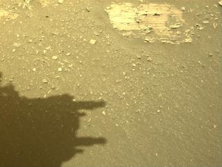 View image taken on Mars, Mars Perseverance Sol 697: Front Left Hazard Avoidance Camera (Hazcam)
