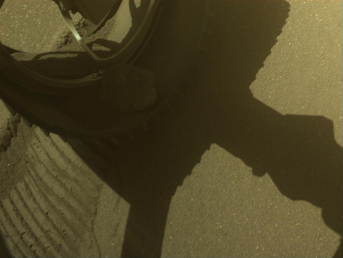 This image was taken by FRONT_HAZCAM_LEFT_A onboard NASA's Mars rover Perseverance on Sol 697