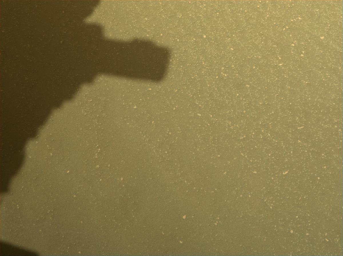 This image was taken by FRONT_HAZCAM_RIGHT_A onboard NASA's Mars rover Perseverance on Sol 697