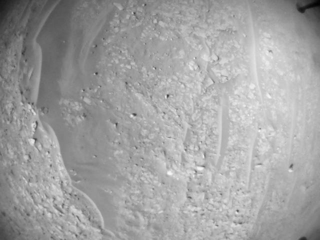 This image was taken by HELI_NAV onboard NASA's Mars rover Perseverance on Sol 697