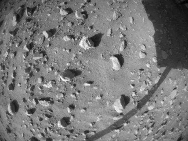 This image was taken by HELI_NAV onboard NASA's Mars rover Perseverance on Sol 697