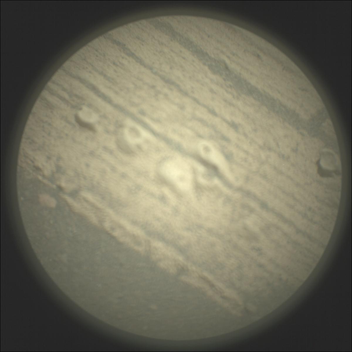 This image was taken by SUPERCAM_RMI onboard NASA's Mars rover Perseverance on Sol 697