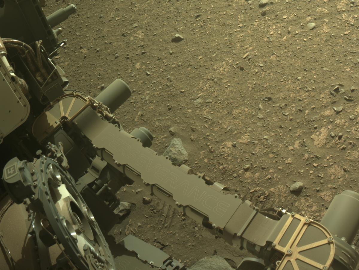 This image was taken by NAVCAM_RIGHT onboard NASA's Mars rover Perseverance on Sol 698