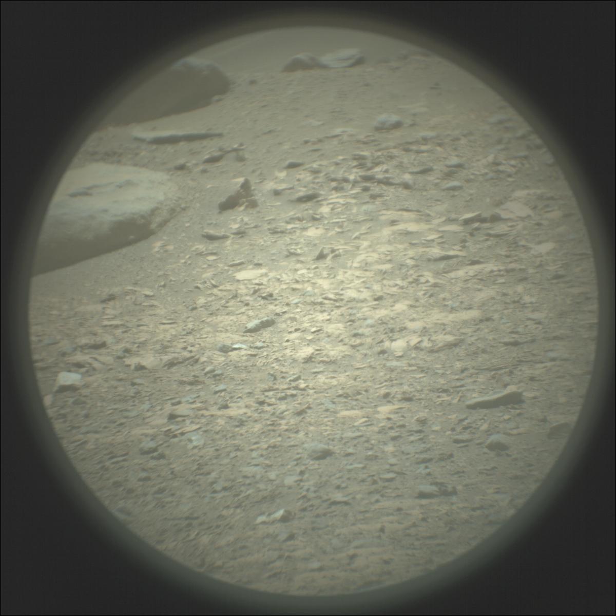 This image was taken by SUPERCAM_RMI onboard NASA's Mars rover Perseverance on Sol 698