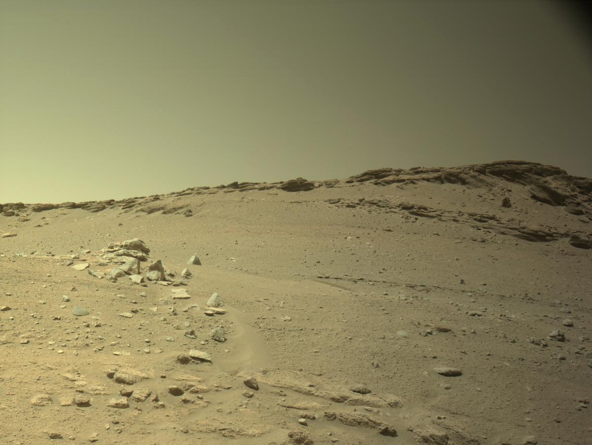 This image was taken by NAVCAM_LEFT onboard NASA's Mars rover Perseverance on Sol 699
