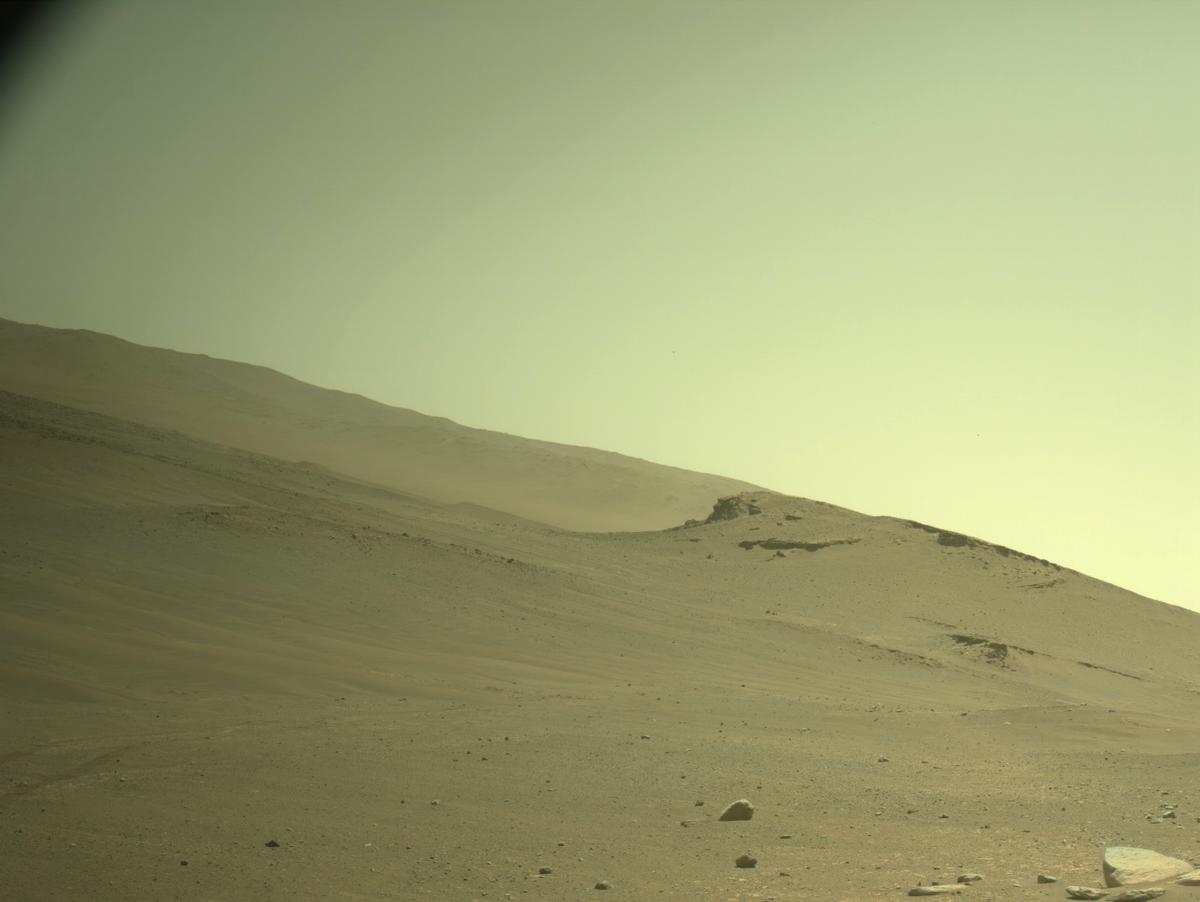 This image was taken by NAVCAM_RIGHT onboard NASA's Mars rover Perseverance on Sol 699