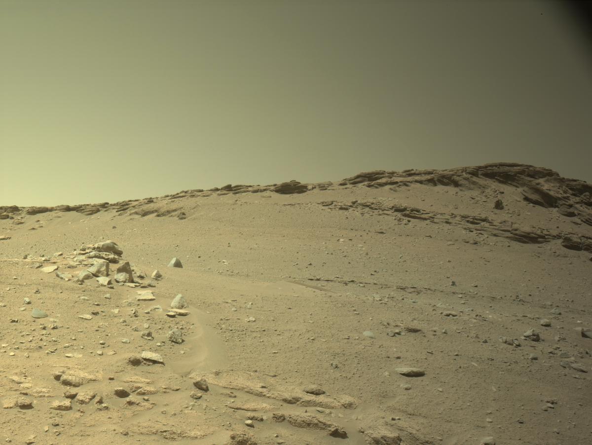 This image was taken by NAVCAM_RIGHT onboard NASA's Mars rover Perseverance on Sol 699