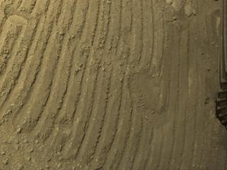 View image taken on Mars, Mars Perseverance Sol 702: Front Left Hazard Avoidance Camera (Hazcam)