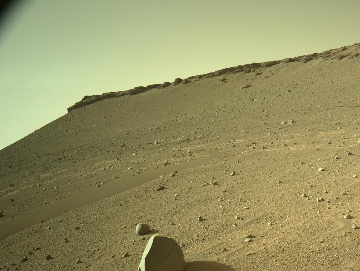 This image was taken by NAVCAM_RIGHT onboard NASA's Mars rover Perseverance on Sol 702