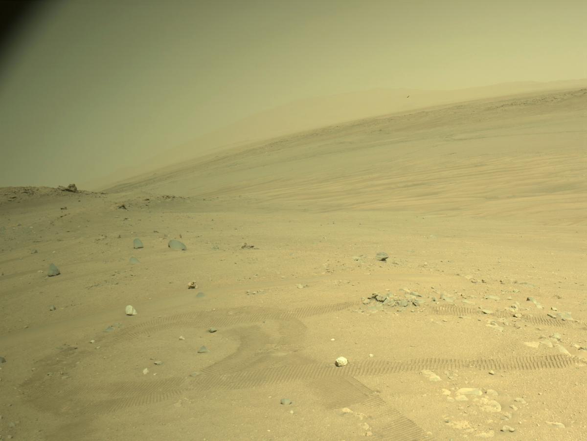 This image was taken by NAVCAM_LEFT onboard NASA's Mars rover Perseverance on Sol 706