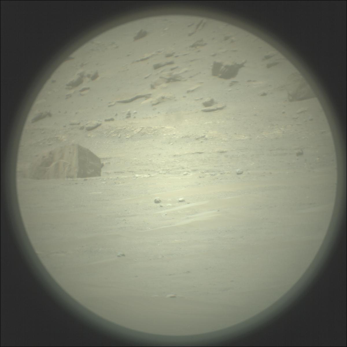 This image was taken by SUPERCAM_RMI onboard NASA's Mars rover Perseverance on Sol 706