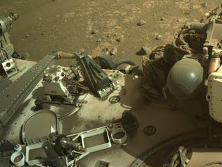 View image taken on Mars, Mars Perseverance Sol 707: Right Navigation Camera (Navcam)