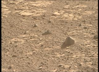 View image taken on Mars, Mars Perseverance Sol 707: Right Mastcam-Z Camera
