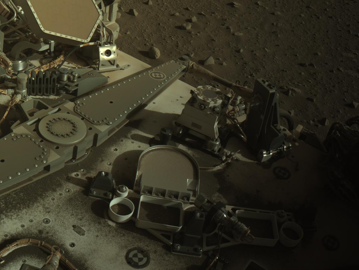This image was taken by NAVCAM_LEFT onboard NASA's Mars rover Perseverance on Sol 708