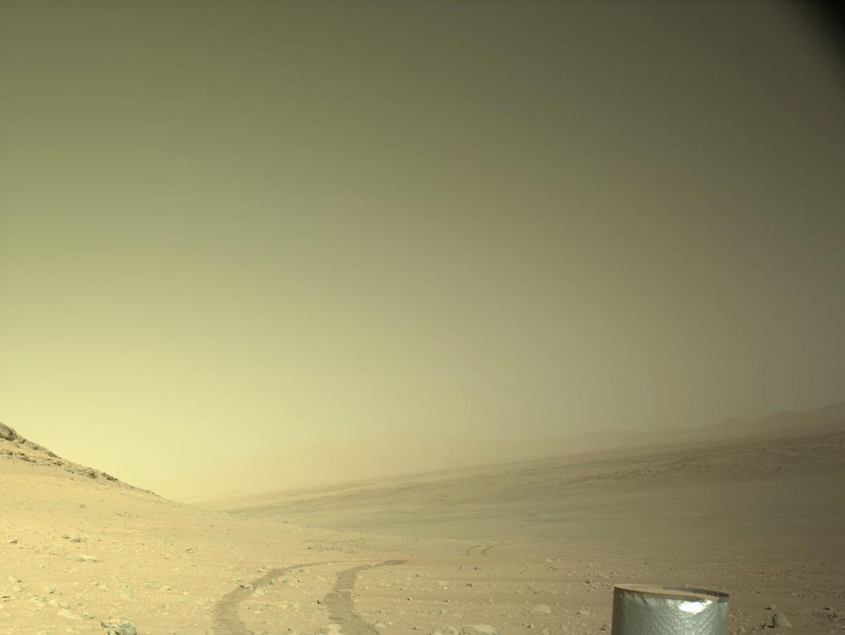 This image was taken by NAVCAM_LEFT onboard NASA's Mars rover Perseverance on Sol 708