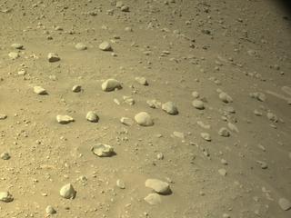 View image taken on Mars, Mars Perseverance Sol 708: Right Navigation Camera (Navcam)