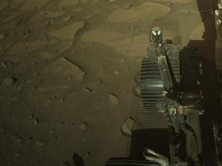 View image taken on Mars, Mars Perseverance Sol 709: Left Navigation Camera (Navcam)