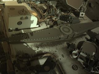 View image taken on Mars, Mars Perseverance Sol 709: Left Navigation Camera (Navcam)