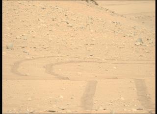 View image taken on Mars, Mars Perseverance Sol 710: Left Mastcam-Z Camera