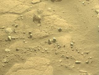 View image taken on Mars, Mars Perseverance Sol 711: Front Right Hazard Avoidance Camera (Hazcam)