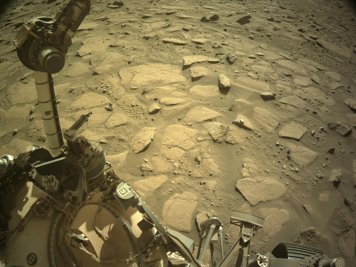 This image was taken by NAVCAM_LEFT onboard NASA's Mars rover Perseverance on Sol 711
