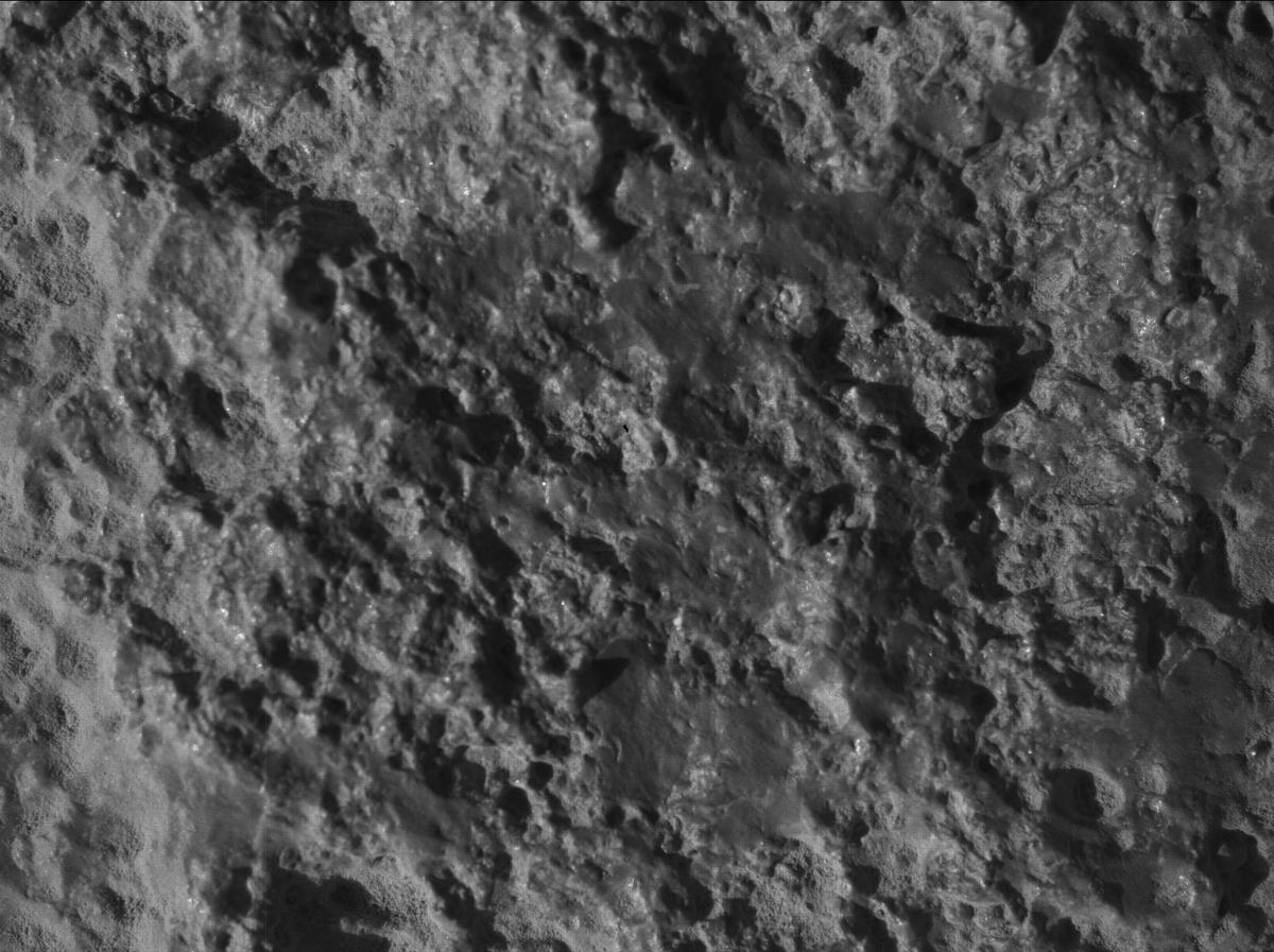 This image was taken by SHERLOC_WATSON onboard NASA's Mars rover Perseverance on Sol 711