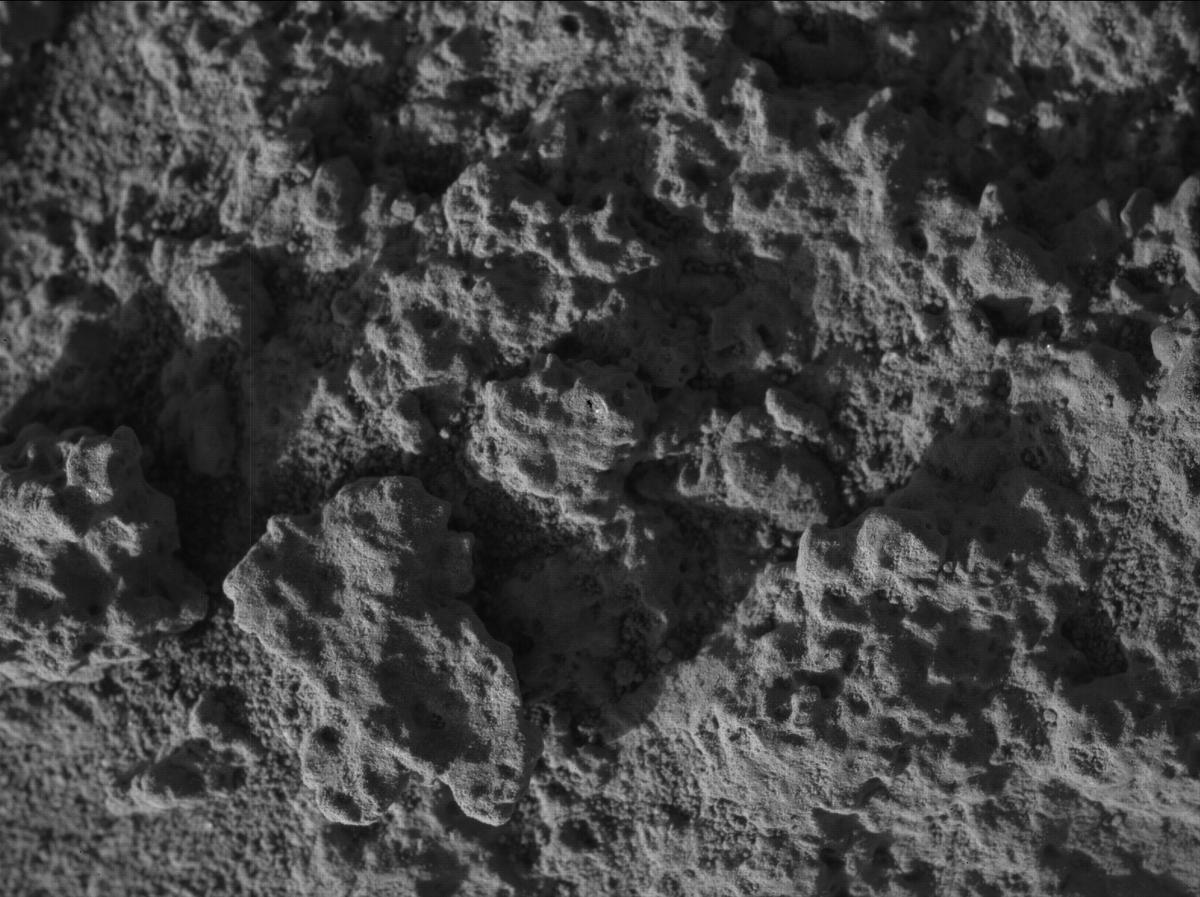 This image was taken by SHERLOC_WATSON onboard NASA's Mars rover Perseverance on Sol 711