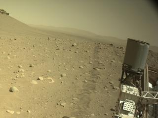 View image taken on Mars, Mars Perseverance Sol 713: Left Navigation Camera (Navcam)