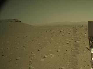 View image taken on Mars, Mars Perseverance Sol 713: Left Navigation Camera (Navcam)
