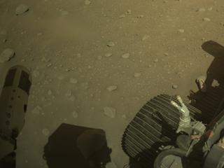View image taken on Mars, Mars Perseverance Sol 713: Right Navigation Camera (Navcam)