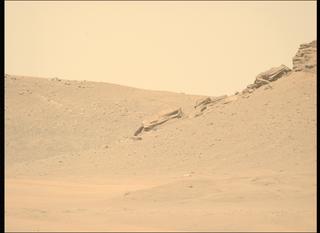 View image taken on Mars, Mars Perseverance Sol 713: Left Mastcam-Z Camera