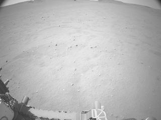 View image taken on Mars, Mars Perseverance Sol 714: Left Navigation Camera (Navcam)