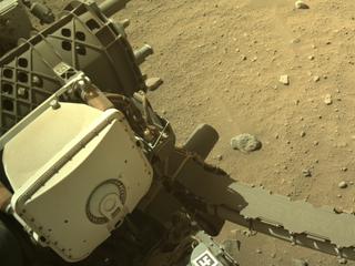 View image taken on Mars, Mars Perseverance Sol 715: Left Navigation Camera (Navcam)